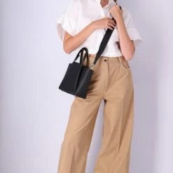 KAAI Mini Pyramid Black Bag BAGS 17 KAAI Mini Pyramid Black Bag BAGS