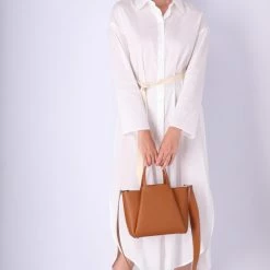 KAAI BAGS Mini Pyramid Cognac Bag