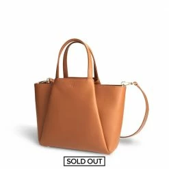 KAAI BAGS Mini Pyramid Cognac Bag