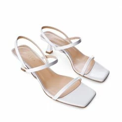 AKAADA Miya White Naplak Sandals 11 AKAADA Miya White Naplak Sandals