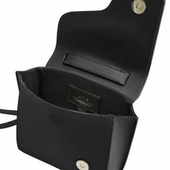ATP ATELIER Montalcino Black Mini Handbag BAGS