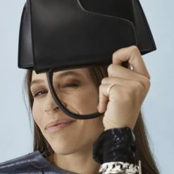 ATP ATELIER Montalcino Black Mini Handbag BAGS