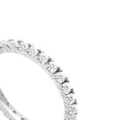 P D PAOLA ACCESSORIES Naomi Silver Ring