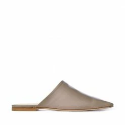 FABIO RUSCONI SHOES Naomi Taupe Cosy Mules