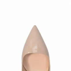 FABIO RUSCONI Naplak Leather Slingback Shoes In Nude 17 FABIO RUSCONI Naplak Leather Slingback Shoes In Nude