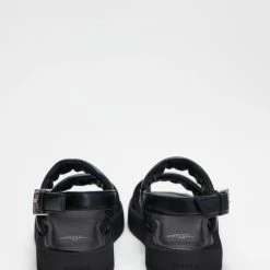 COPENHAGEN STUDIOS Nappa Black Chunky Sandals
