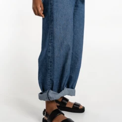 COPENHAGEN STUDIOS Nappa Black Chunky Sandals