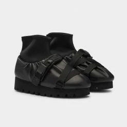 YUME YUME Nawa Camp Black Mid Shoes