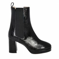 FABIO RUSCONI SHOES Nebo Black Naplak Boots