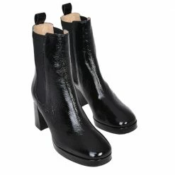 FABIO RUSCONI SHOES Nebo Black Naplak Boots