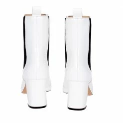 FABIO RUSCONI Nebo White Naplak Boots SHOES