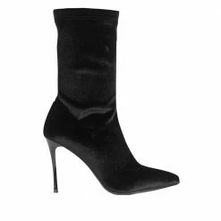 APAIR Nero Velour Boots SHOES