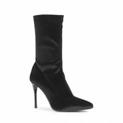 APAIR Nero Velour Boots SHOES