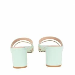 APAIR New Heels Mule Sandals In Aquamarine SHOES