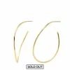 P D PAOLA ACCESSORIES Niko Gold Earrings