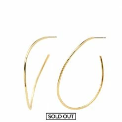 P D PAOLA ACCESSORIES Niko Gold Earrings