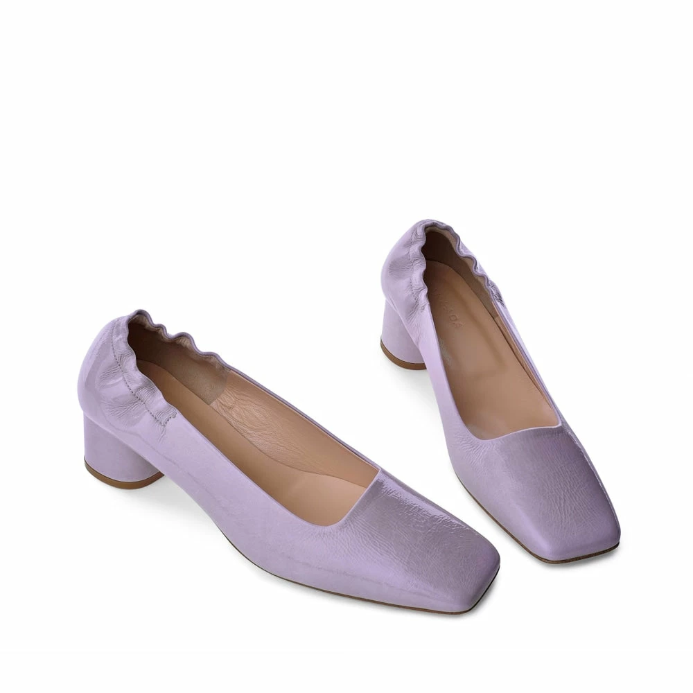 AKAADA Nyoko Lilac Soft Naplak Pumps 6 AKAADA Nyoko Lilac Soft Naplak Pumps