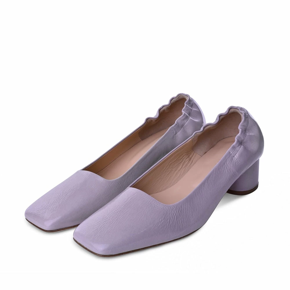 AKAADA Nyoko Lilac Soft Naplak Pumps 5 AKAADA Nyoko Lilac Soft Naplak Pumps