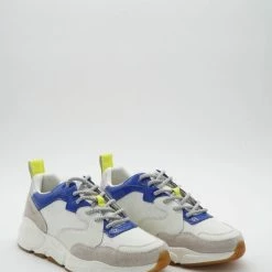 0-105 ZEROCENTCINQ Onix Neon Blue Chunky Sneakers SHOES