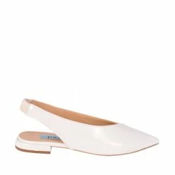 APAIR Open Side Flats In White