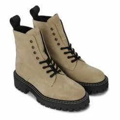 LÄST Paint Boots Beige SHOES