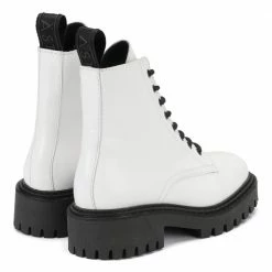 LÄST Paint Boots White 7 LÄST Paint Boots White