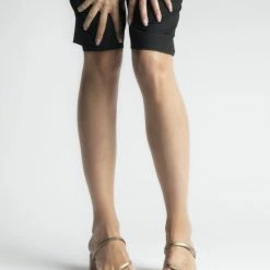 MADE 94 SHOES Perla Gold Metallic Leather Sandals