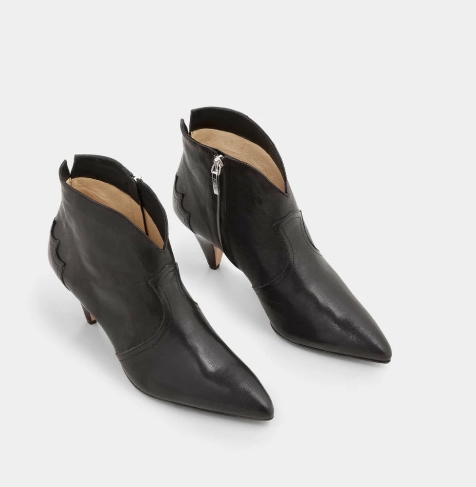 IVYLEE COPENHAGEN Phina Black Leather Boots SHOES 2 IVYLEE COPENHAGEN Phina Black Leather Boots SHOES