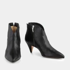 IVYLEE COPENHAGEN Phina Black Leather Boots SHOES 7 IVYLEE COPENHAGEN Phina Black Leather Boots SHOES