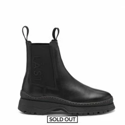 LÄST Powder Chelsea Black Boots