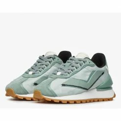 VOILE BLANCHE Qwark Spur Woman Sage Green Chunky Sneakers