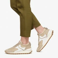 VOILE BLANCHE SHOES Qwark Woman Beige Chunky Sneakers