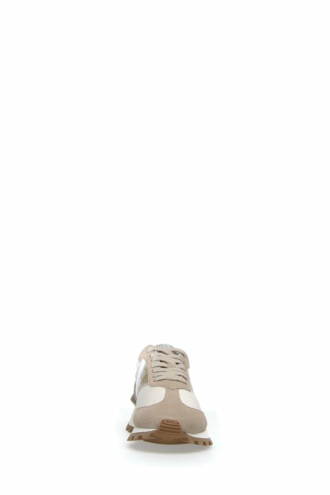 VOILE BLANCHE Qwark Woman Beige Platinum Chunky Sneakers 6 VOILE BLANCHE Qwark Woman Beige Platinum Chunky Sneakers