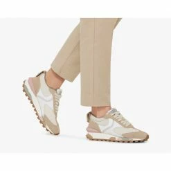 VOILE BLANCHE SHOES Qwark Woman Beige White Chunky Sneakers 9 VOILE BLANCHE SHOES Qwark Woman Beige White Chunky Sneakers