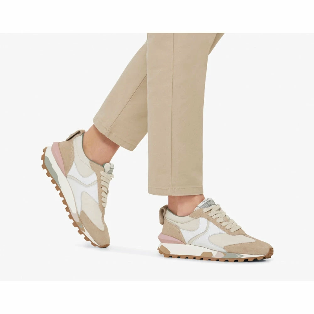 VOILE BLANCHE SHOES Qwark Woman Beige White Chunky Sneakers 3 VOILE BLANCHE SHOES Qwark Woman Beige White Chunky Sneakers