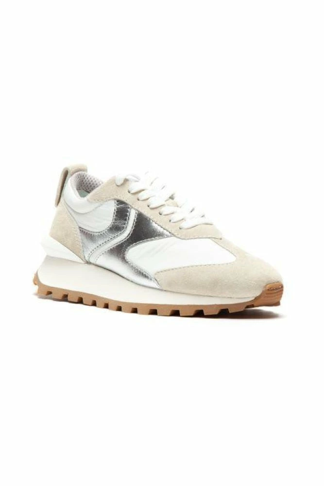 VOILE BLANCHE Qwark Woman Ice White Chunky Sneakers 3 VOILE BLANCHE Qwark Woman Ice White Chunky Sneakers