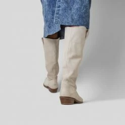 BRONX Raiddan Sand Cowboy Boots SHOES