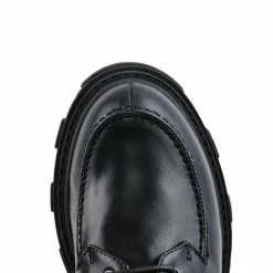 AKAADA SHOES Ren Black High Combat Boots