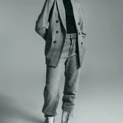 AKAADA SHOES Ren White High Combat Boots