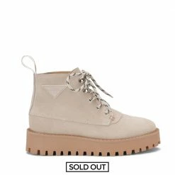 LÄST SHOES Rocky Suede Beige