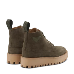 LÄST SHOES Rocky Suede Olive
