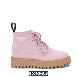 LÄST SHOES Rocky Suede Pink