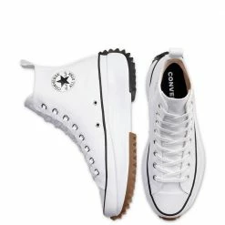 CONVERSE Run Star Hike Hi Sneakers In White NEW IN