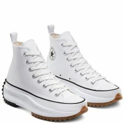 CONVERSE Run Star Hike Hi Sneakers In White NEW IN