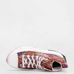 CONVERSE NEW IN Run Star Hike Hi Sneakers Tropical Print