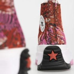 CONVERSE NEW IN Run Star Hike Hi Sneakers Tropical Print
