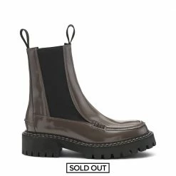 LÄST SHOES Ryder Taupe Polido Chelsea Boots