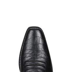 NUDE OF SCANDINAVIA Sally Cocco Baby Nero Mid Ankle Boots