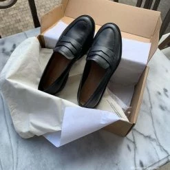 FLATTERED Sara Black Leather Loafers NEW IN