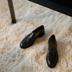 FLATTERED Sara Black Leather Loafers NEW IN